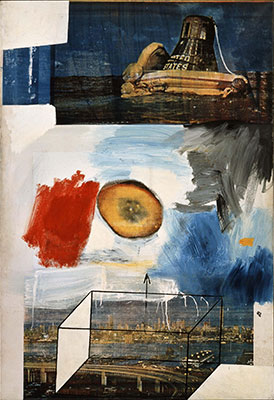 Robert Rauschenberg  reproduccione de cuadro