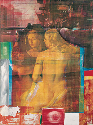 Robert Rauschenberg  reproduccione de cuadro