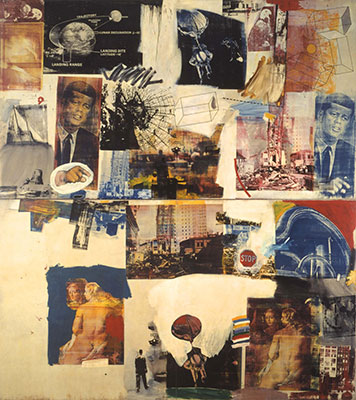 Robert Rauschenberg  reproduccione de cuadro