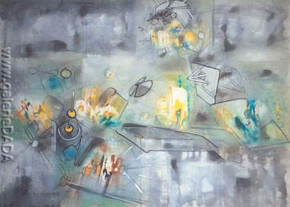 Roberto Matta  reproduccione de cuadro