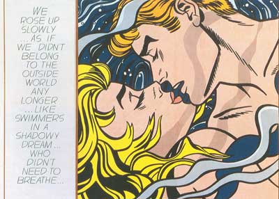 Roy Lichtenstein Nos levantamos lentamente. reproduccione de cuadro