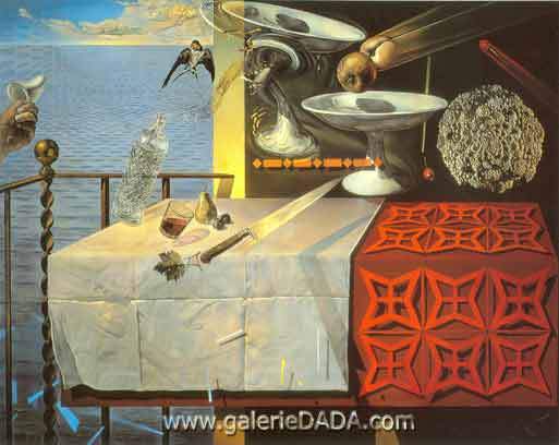 Salvador Dali Still Life - Fast Movement reproduccione de cuadro