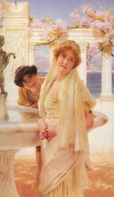 Sir Lawrence Alma-Tadema  reproduccione de cuadro