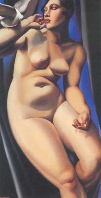 Tamara de Lempicka  reproduccione de cuadro