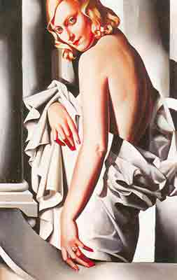 Tamara de Lempicka Retrato de Majorie Ferry reproduccione de cuadro