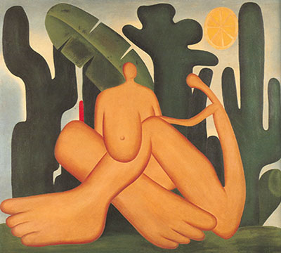 Tarsila do Amaral  reproduccione de cuadro