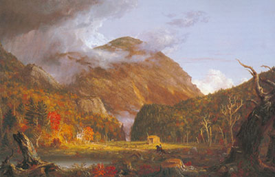 Thomas Cole ¡Crawford Notch! reproduccione de cuadro