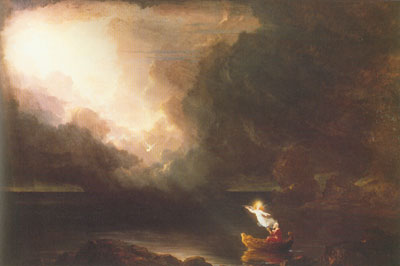 Thomas Cole La Voyage of Life: Old Age reproduccione de cuadro