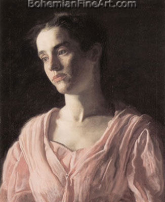 Thomas Eakins Maud Cook. reproduccione de cuadro