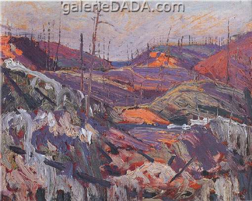 Tom Thomson  reproduccione de cuadro