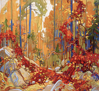 Tom Thomson  reproduccione de cuadro