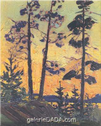 Tom Thomson  reproduccione de cuadro