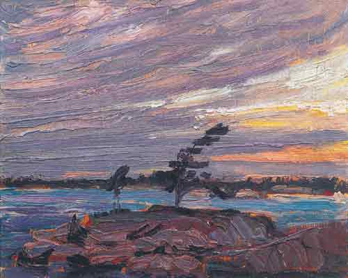 Tom Thomson  reproduccione de cuadro