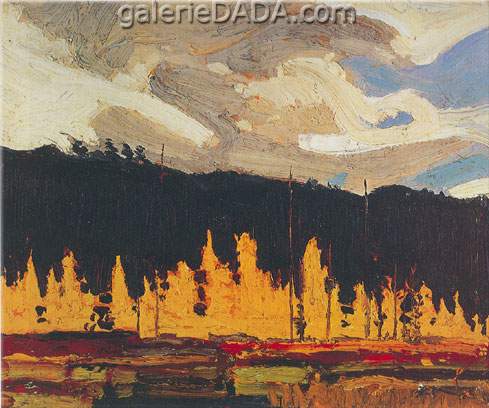 Tom Thomson  reproduccione de cuadro