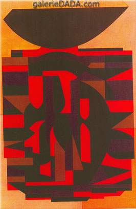 Victor Vasarely Siris. reproduccione de cuadro