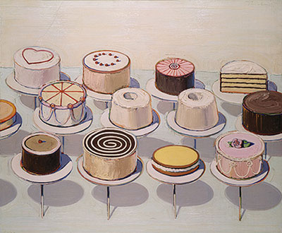 Wayne Thiebaud  reproduccione de cuadro