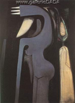 Wifredo Lam Femme Chaval 2 reproduccione de cuadro