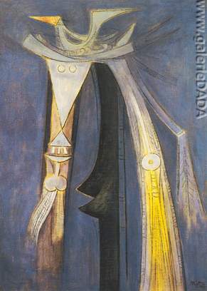 Wifredo Lam  reproduccione de cuadro