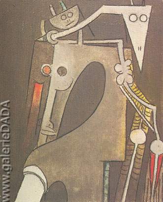 Wifredo Lam  reproduccione de cuadro