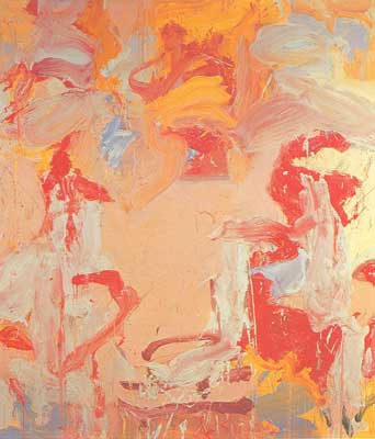 Willem De Kooning  reproduccione de cuadro