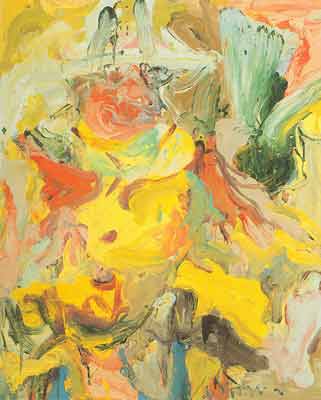 Willem De Kooning  reproduccione de cuadro