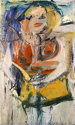 Willem De Kooning Marilyn Monroe. reproduccione de cuadro