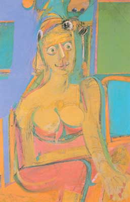 Willem De Kooning Mujer reproduccione de cuadro