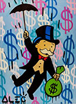 Alec Monopoly Paraguas reproduccione de cuadro