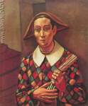 Andre Derain HarlequinCity in California USA reproduccione de cuadro