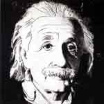 Andy Warhol Albert Einstein reproduccione de cuadro