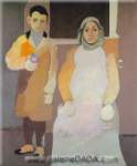 Arshile Gorky El Artista y su Madre reproduccione de cuadro