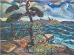 Arthur Lismer, Una Bahía Georgiana de septiembre Reproducciones de cuadro