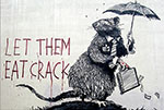 Banksy Que coman crack. reproduccione de cuadro