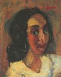 Chaim Soutine Retrato de una mujer reproduccione de cuadro