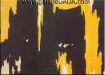 Clyfford Still 1957 - D No. 1 reproduccione de cuadro