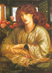 Dante Gabriel Rossetti La Donna della Finestra reproduccione de cuadro