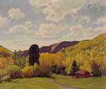 E. Martin Hennings Canyon View reproduccione de cuadro