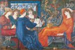 Edward Burne-Jones Laus Veneris reproduccione de cuadro