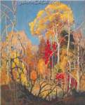 Franklin Carmichael, Otoño: Orillia Reproducciones de cuadro