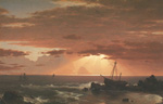 Frederic Edwin Church, El Wreck Reproducciones de cuadro