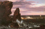 Frederic Edwin Church, Escena costera Reproducciones de cuadro