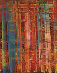 Gerhard Richter Cuadro abstracto 9 reproduccione de cuadro