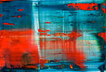 Gerhard Richter Pintura abstracta reproduccione de cuadro