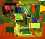 Hans Hofmann Oro de otoño reproduccione de cuadro