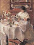 James Ensor El Oyster - Comedor reproduccione de cuadro