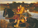 John Everett Millais Un sueño del pasado reproduccione de cuadro