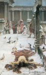 John William Waterhouse Santa Eulalia reproduccione de cuadro