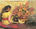 Joseph Henry Sharp Crucita A Taos Indian Girl reproduccione de cuadro