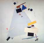 Kasimar Malevich Supremus no 57 reproduccione de cuadro