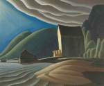 Lawren Harris, Ice House Coldwell Lake Superior Reproducciones de cuadro